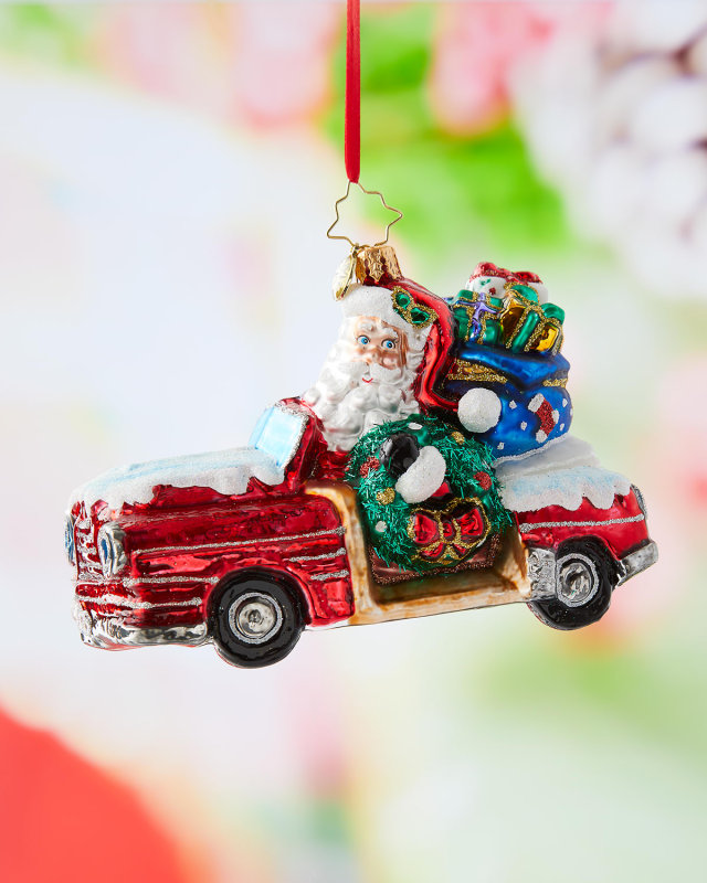 Christmas Cruiser Ornament